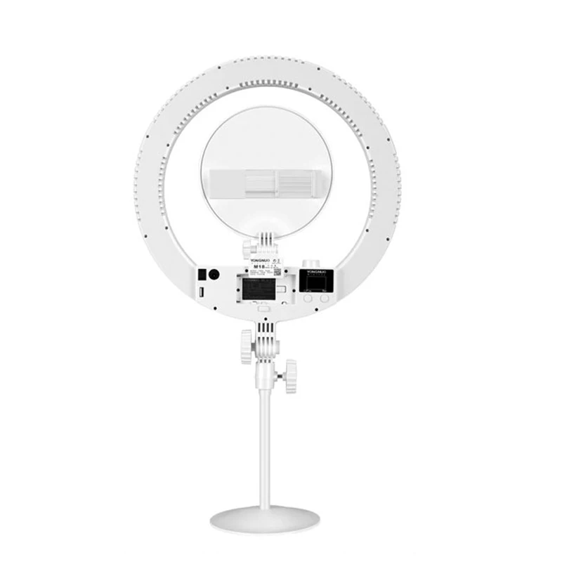 

YongNuo YN208 Ring LED Beautify Eye Light + Make-up Mirror Bi-Color Photo Studio Video Photography Lighting Live Streaming Light
