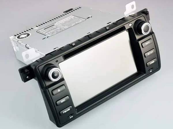 Discount Android 8.0 octa core 4GB RAM car dvd player for BMW E46 M3 1998-2005 ips touch screen head units tape recorder radio with gps 1