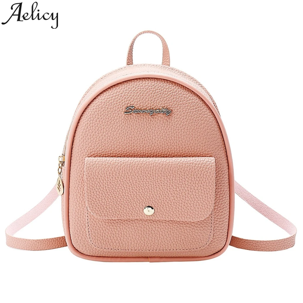 

Aelicy 2019 Fashion Solid Color Shoulder Bag Ladies Messenger Bags Mobile Phone Bag Shoulder School Bags For Teenage Girls