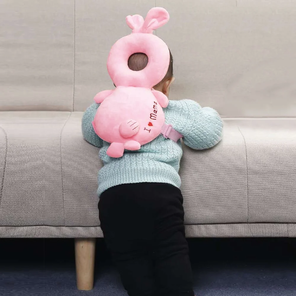 Newborn Baby Head Protector Back Safety Pillow Adjustable Head Shoulder
