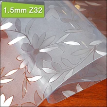 Pvc Solid Transparent Table Cloth Soft Glass Table Cover Crystal Waterproof Oilproof Table Cloths Rectangle manteles para mesa