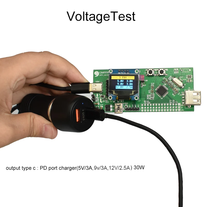 YOJOCK 48 واط USB نوع-C سيارة شاحن الطاقة تسليم المزدوج USB شحن الهاتف محول سريعة تهمة 3.0 ل فون X 8 زائد سامسونج