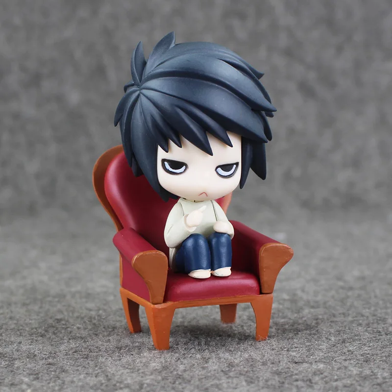 

4.2'' Death Note Anime Yagami Light Nendoroid Action Figure Model Toy L Lawliet Anime PVC Japaness Anime Figures Collectible