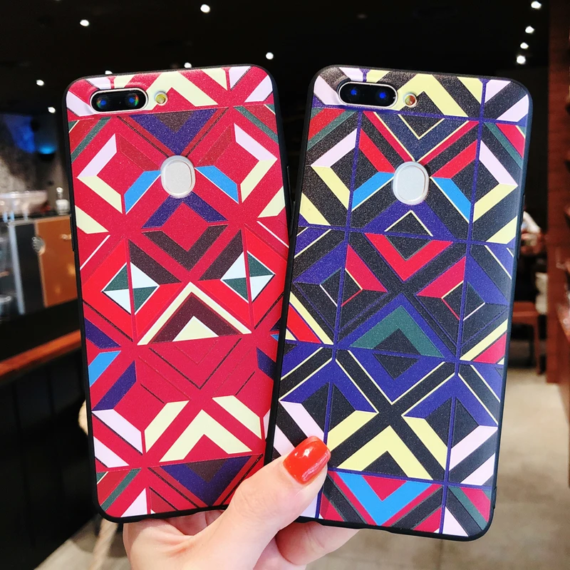 KEFO Fashion 3D Relief Lattice Case For Iphone X 10 8Plus Soft TPU Back Cover For Iphone 5S SE 6 6S 6SPlus 7 8 Plus Coque Capa   (6)