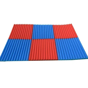 

48Pcs Acoustic Foam Panel Sound Stop Absorption Sponge Studio KTV Soundproof Muursticker Home Decoration Accessories # 10