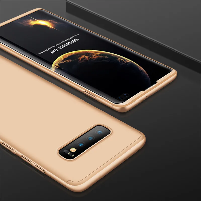 360 Full Protection Case For Samsung S10 Case Luxury Matte Hard PC Shockproof Cover Case For Samsung Galaxy S10 Plus S10e Funda  (22)
