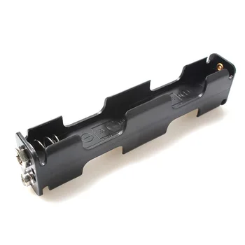 

4 x AA Battery Back To Back Holder Case Box Double-sided 4 aa battery holder Plastic Case Storage For Soldering Connecting