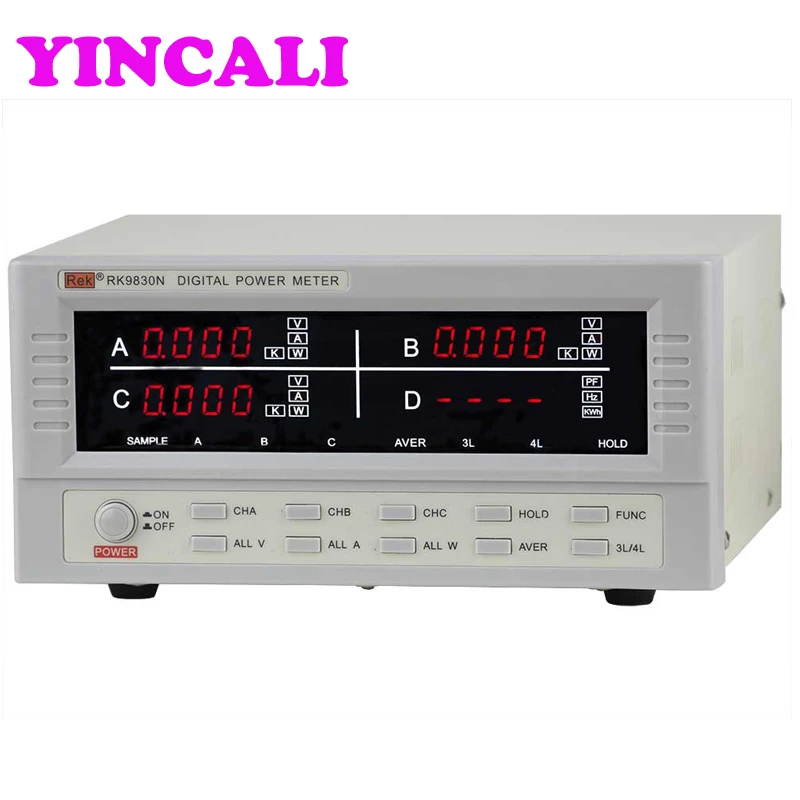 Original RK9830N Three-phase Intelligent Power Meter High Accuracy Electric Quantity Measuring Instrument | Инструменты