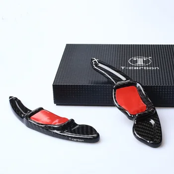 

Carbon steering wheel DSG paddle shifters for Skoda Octavia Rs 2018 Paddle Gearbox Car Accessories Covers