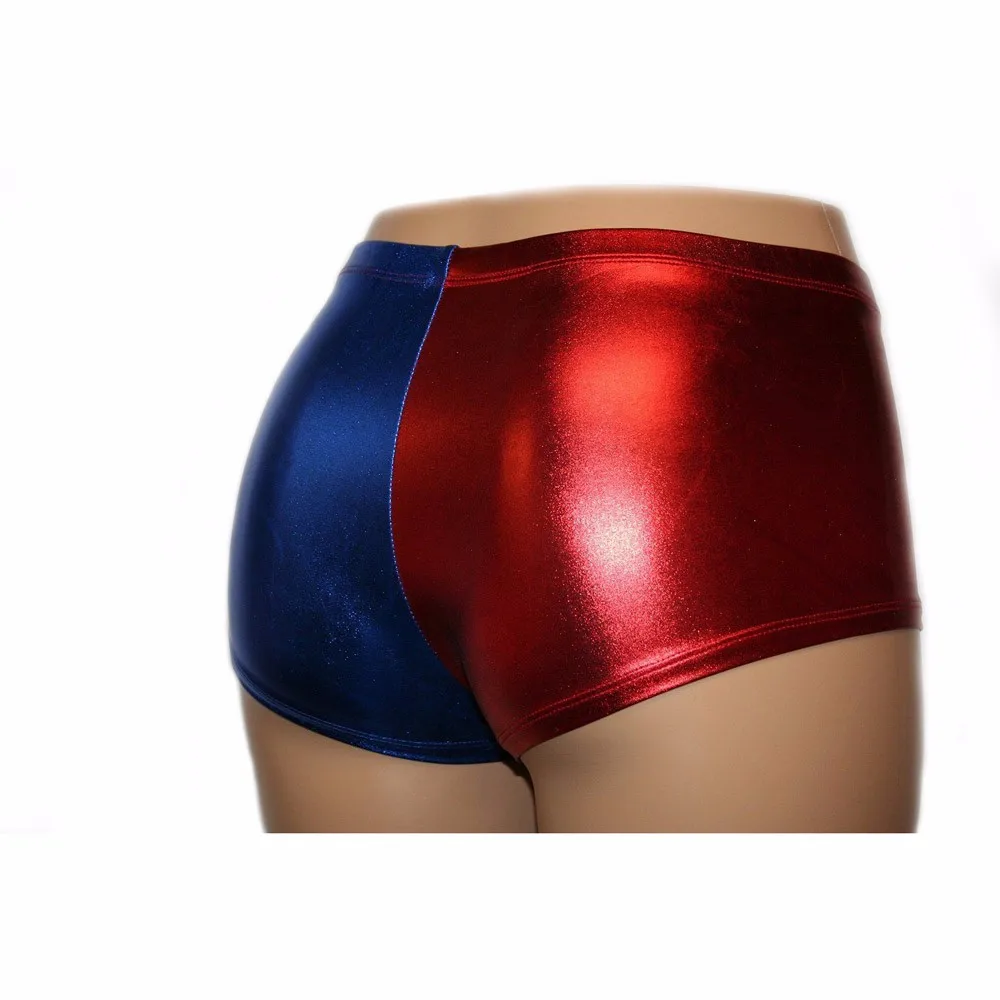 Cosplay&ware High Harley Quinn Shorts Cosplay Costumes Girls Sexy Squad Women -Outlet Maid Outfit Store