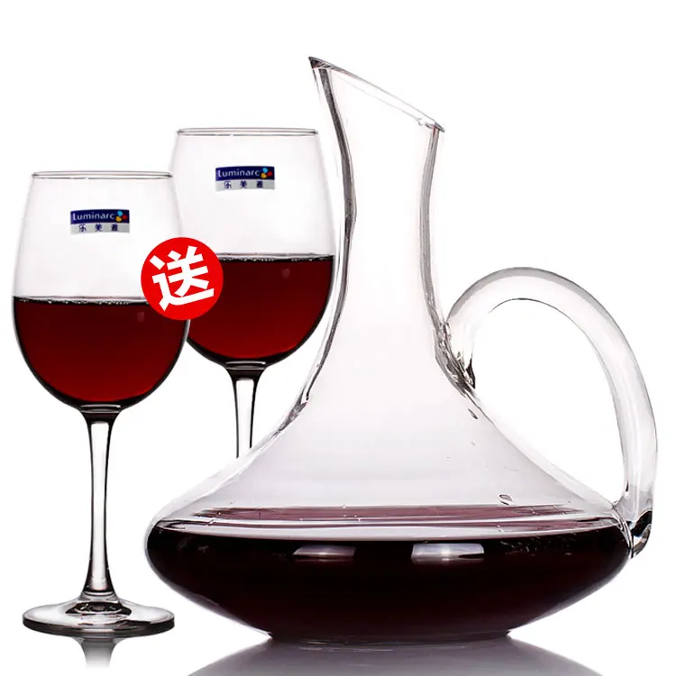 O.RoseLif Handmade glass red wine sobering device wine sub wine pouring