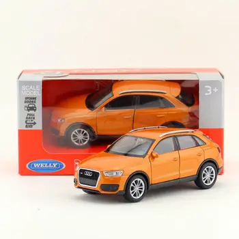 

3pcs/lot Wholesale Brand New WELLY 1/36 Scale Germany AUDI Q3 SUV Diecast Metal Pull Back Car Model Toy