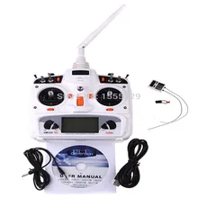 Walkera DEVO10 10-канальный DSSS передатчик RC радио Белый 2,4 ГГц 10 Каналы дальность Управление Телеметрия ж/10 канальный приемник