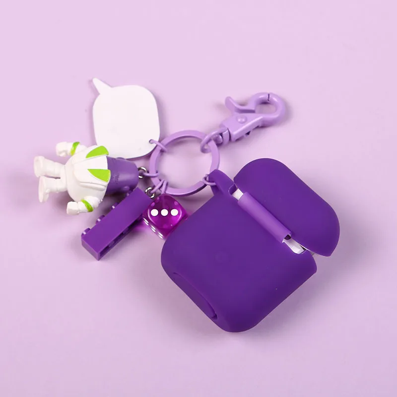 История игрушек брелок Apple AirPods брелок мультфильм творческий подарок для Беспроводной наушников чехол силиконовый чехол