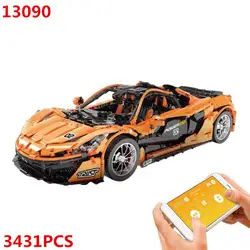 Mcarening P1 hypercar 1:8 MOC-16915 Drift приложение дистанционное управление гоночный автомобиль строительные блоки кирпичи детские игрушки подарки 13090