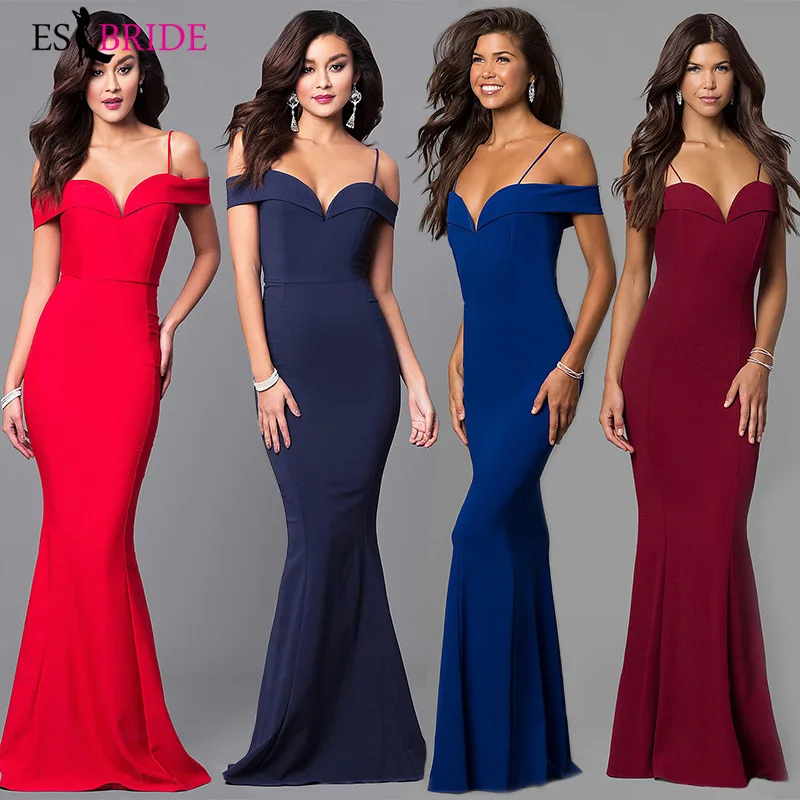 

Fashion Mermaid Sexy Evening Dresses Long 2019 Sweetheart Lace Wedding Guest Gown Backless Elegant Abito Da Cerimonia ES1656