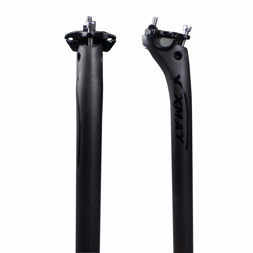 Free shipping Offset 25mm seatpost carbon fiber seat tube 27.2/30.8/31.