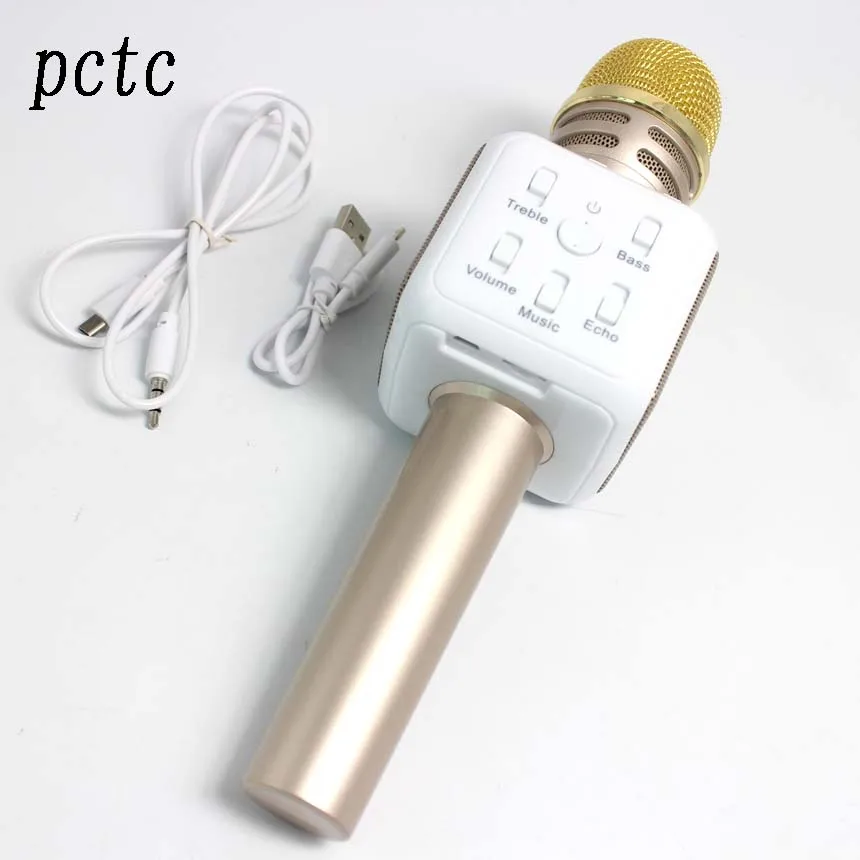 

2017 Portable Wireless mini Handheld Bluetooth Speaker Karaoke Microphone,Cellphone Player Built-in,karaoke Mic Machine(gold)