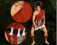 Indian savage costume Men Women Cosplay costume Halloween Performance Clothing African Aboriginal Costume aboriginal women and urban housing
