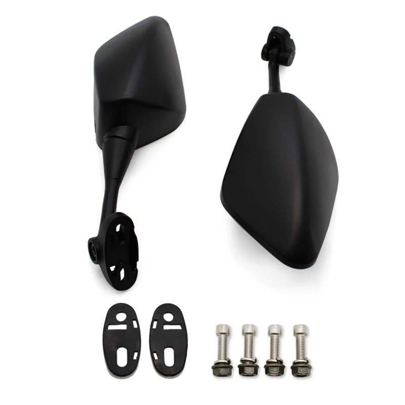 Arcade one pair Black Motorcycle Rearview Motocr Rear Mirrors For HYOSUNG GT125R  GT250R  GT650R  GT650S Custom Free shipping