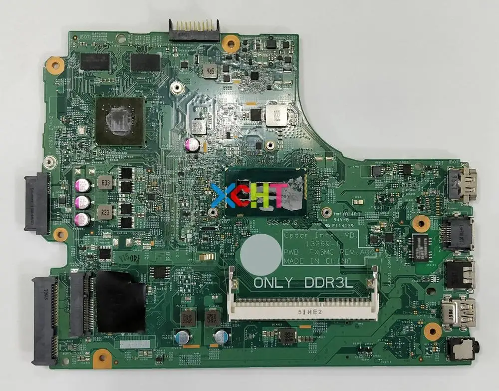 

for Dell Inspiron 15 3543 3443 T7TC4 0T7TC4 CN-0T7TC4 i5-5200U 13269-1 FX3MC REV:A00 Laptop Motherboard Mainboard Tested