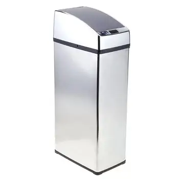 

6L Stainless Steel Smart Sensor Trash Can Auto Wireless Induction Trash Bin Trash Basket Trash Can Dustbin Holder