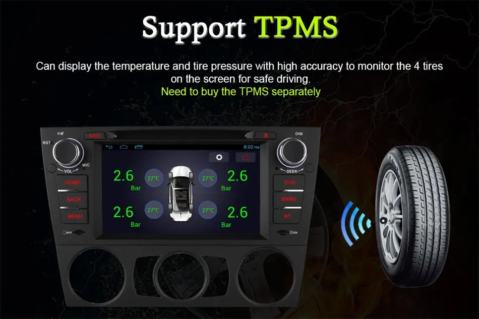 Discount Android 6.0 1G RAM 16G Flash Quad Core 1.6G*4 2Din Car DVD For CRV 2006-2011 Radio Video GPS  Support DVR OBD2 WiFi Free  Map 8
