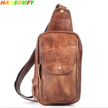 Новая сумка из натуральной кожи, мужская сумка-мессенджер, первый слой кожи, Ретро стиль, мужская сумка через плечо, винтажные сумки