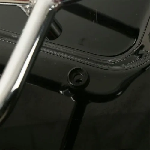Рубленый пакет багажник ж/защелка багажная стойка+ спинка для Harley Touring Road King Street Electra Glide FLHR FLHX FLTR 14-18