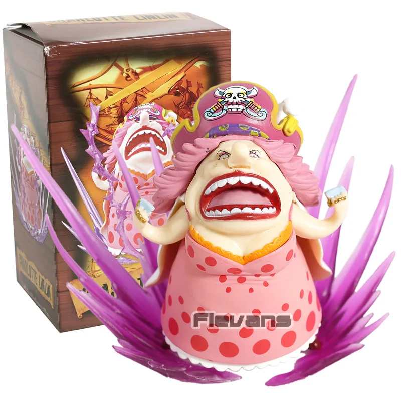 Аниме одна деталь Angry Big Mom Charlotte Linlin ПВХ Рисунок Коллекционная модель игрушки