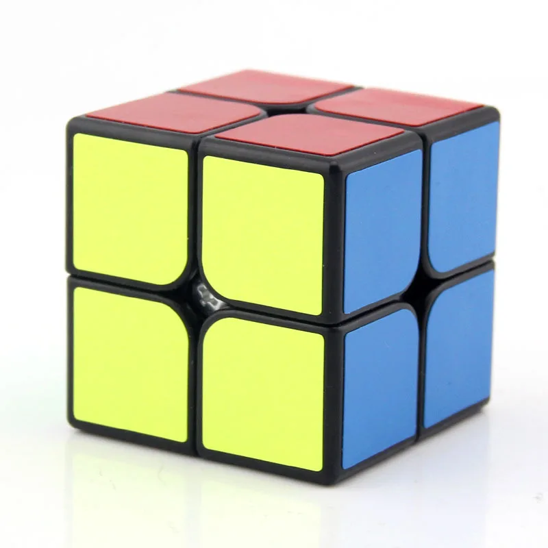 Moyu MF2C 2x2x2 speed Magic Cube MFJS Twist Puzzle интеллектуальная игрушка Черная ультра гладкая 50 мм