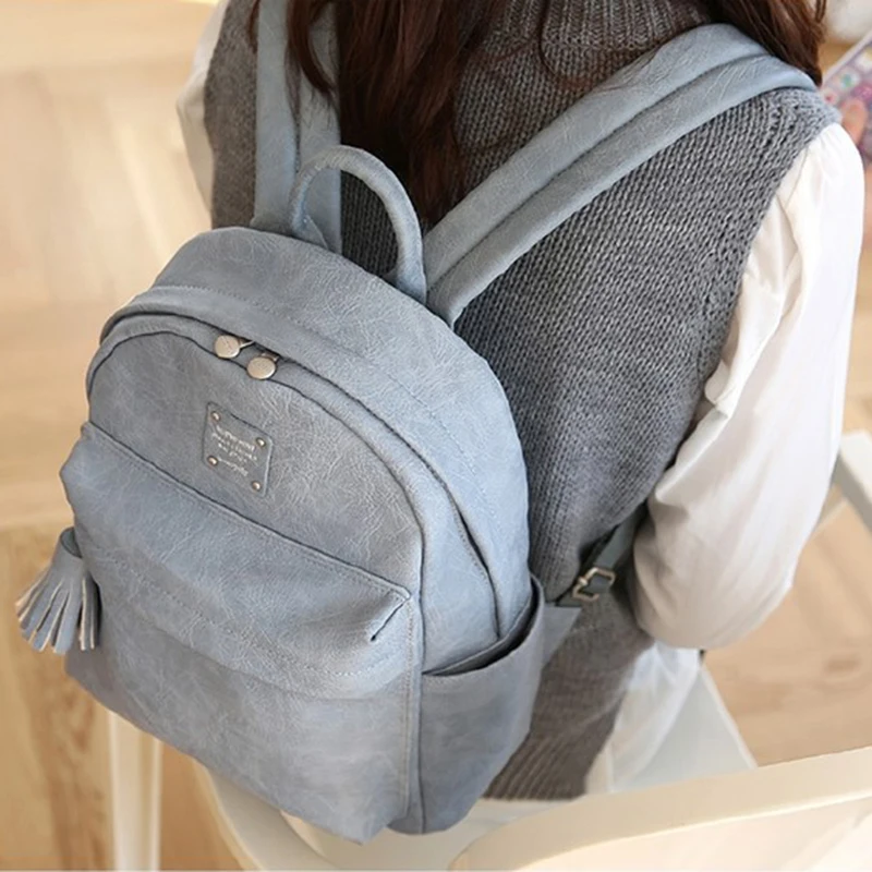Элегантный стиль PU кожаный мини рюкзак модный женский рюкзак для девочек Школьный рюкзак с ноутбуком рюкзаки для путешествий маленькие рюкзаки