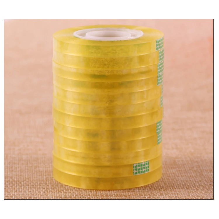 

1pcs Sellotape Clear Sticky Tape Transparent Sealing Packaging Tape Home Office School Stationery 0.7cm*40m