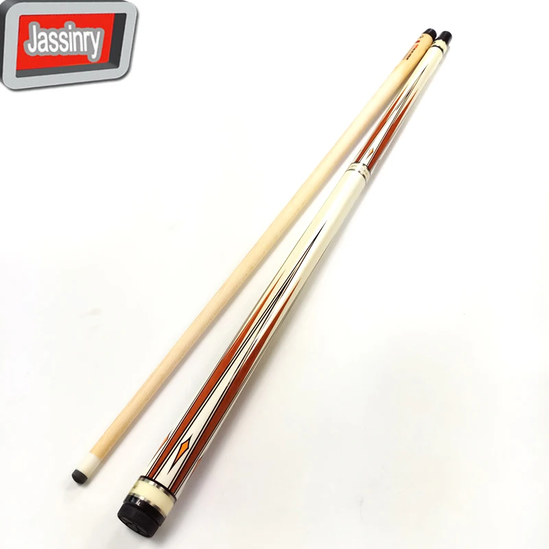 Jassinry white decal Pool Cues Stick 11.5mm Tip Billiards cue stick