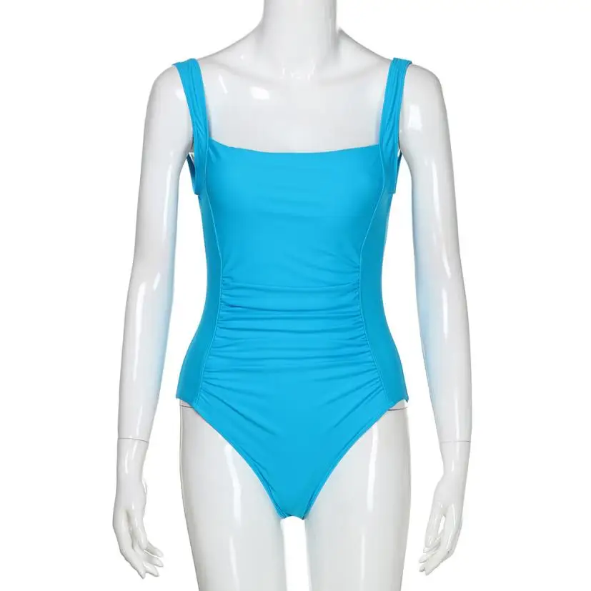 Женский купальник бикини большого размера большой размер с поясом цельный плюс