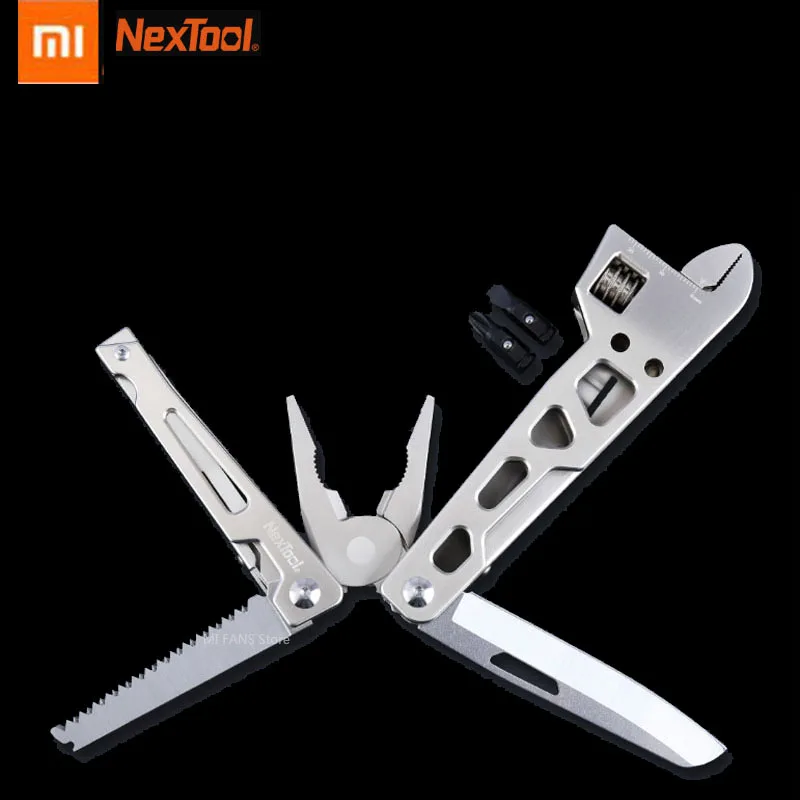 

Xiaomi Multi-function Steel Swiss Army Knife Folding Knife Tactical Survival Bottle Opener Screwdriver Pliers Stainless Hunting