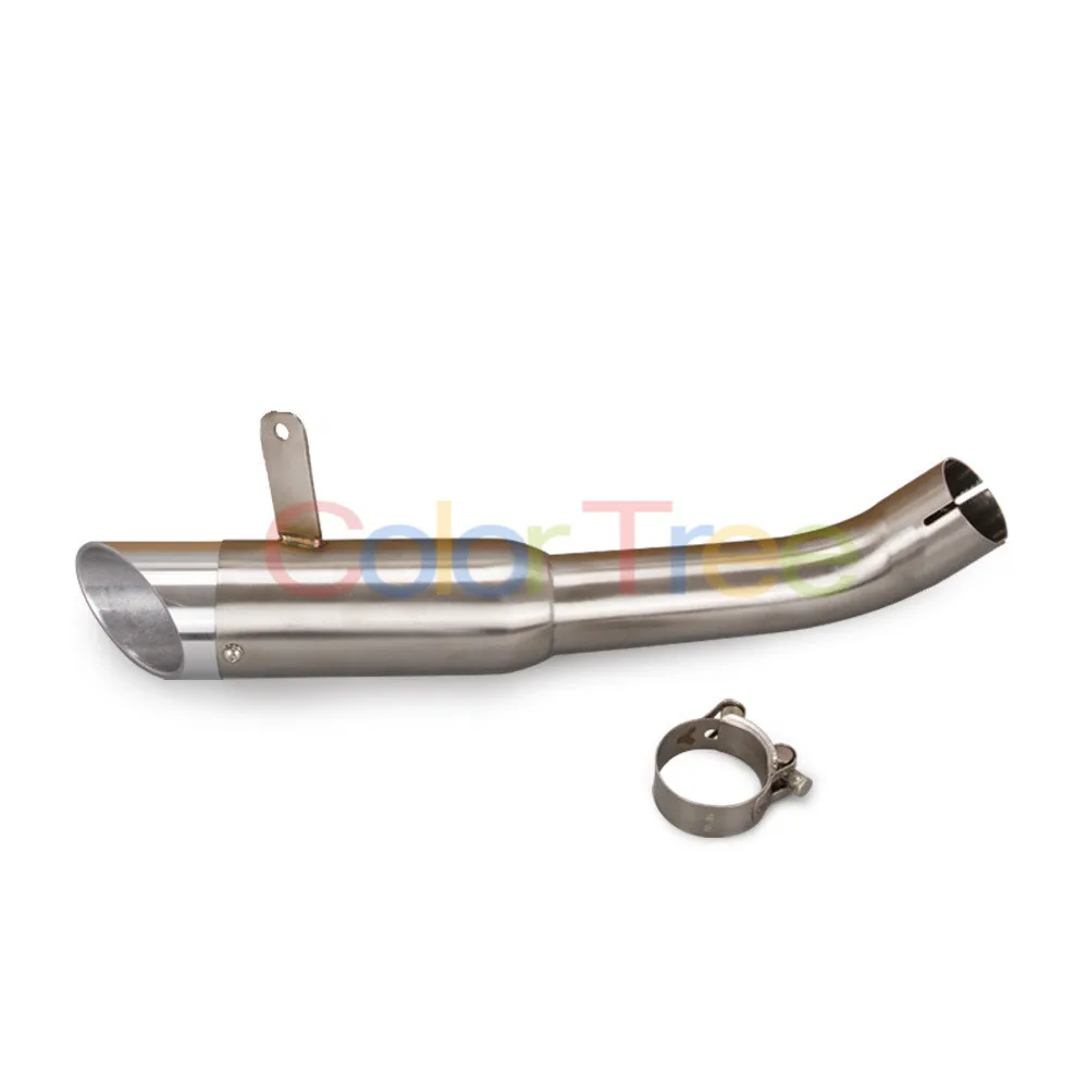 

Motorcycle Exhaust Muffler Middle Pipe Connector Adapter Mid Link Connect Modified Pipe Tube For HONDA CBR1000RR 2008-2016