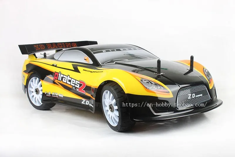 Высокая Скорость 80 км пульт дистанционного управления touring car 1/8 масштаб 4wd rc