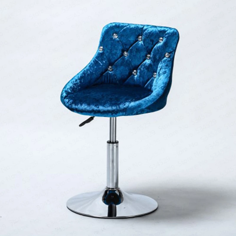  B Bar stool modern minimalist bar chair lift rotating backrest chair home high stool bar nails stoo