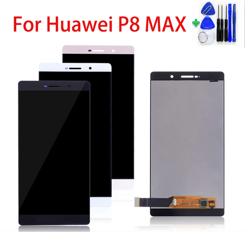 

6.8 inch For Huawei P8 Max DAV-703L P8Max LCD Display Touch Screen Digitizer Assembly Repair Parts LCD Display New Free Gift