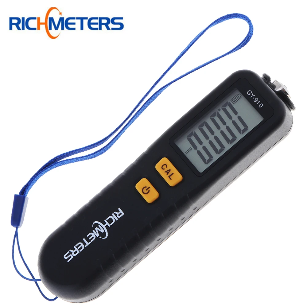 GY910 Digital Coating Thickness Gauges 1 micron/0 1300 Auto Car Paint