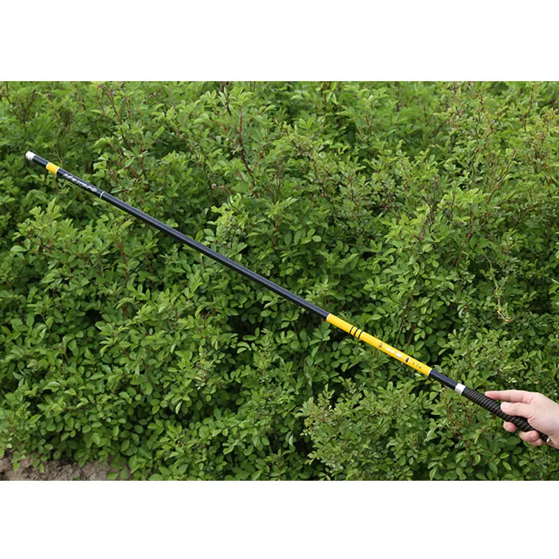 

Hard Carbon Fishing Rod Portable Telescopic Ultralight Fishing Pole for Stream Freshwater C55K Sale
