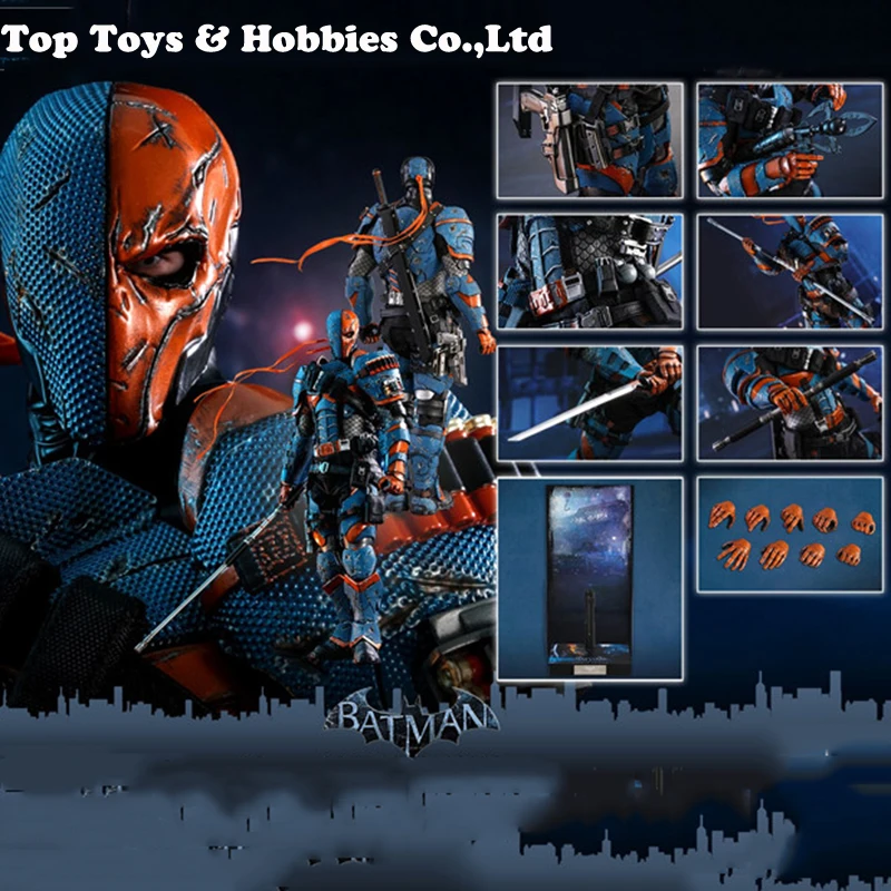 

Full set action figure 1/6 Scale Batman:Arkham Origins Deathstroke Action Figure Toy Collectible Figure Doll Toys Gift with box