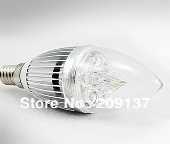 

E14 E12 Warm white/Cold white 4*3W/5*3W LED Dimmable Candle Light bulb lamp Downlight 85v -265v free shipping