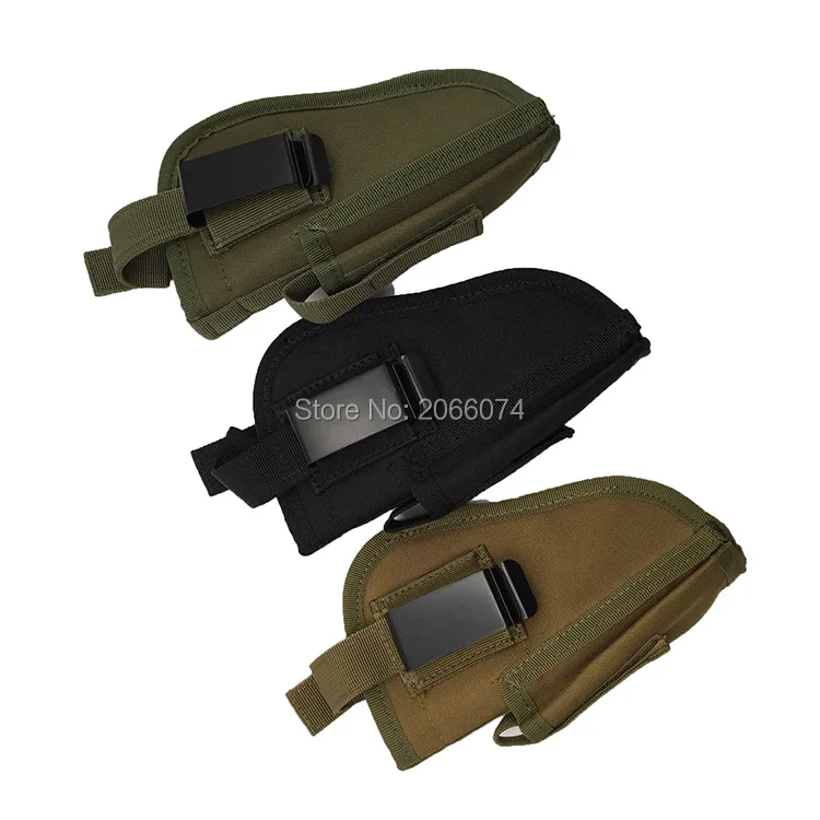 EDC Interchangeable Tactical Pistol Hand Gun bag Holster Magazine Slot