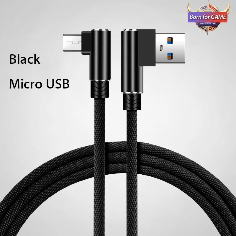 

Right Angle Micro Usb Android cable for huawei honor 8x max 8c/8 lite/9i/9 lite/ 7a 7x 7c y9/p10 lite/mate 10 lite cord microusb