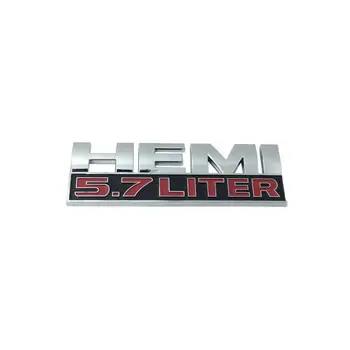 

10PCSXABS Plastic 3D Hemi 5.7liter Car Stickers Emblems Badges