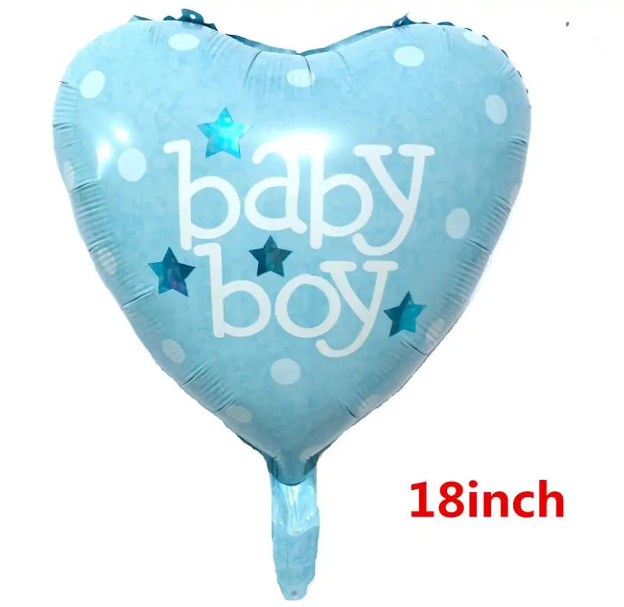 Большой розовый небесно-голубой бант Hello для маленьких мальчиков и девочек, воздушные шары из фольги для новорожденных принцесс, товары для декорации вечеринок на день рождения, Бабочка, балон - Цвет: Blue