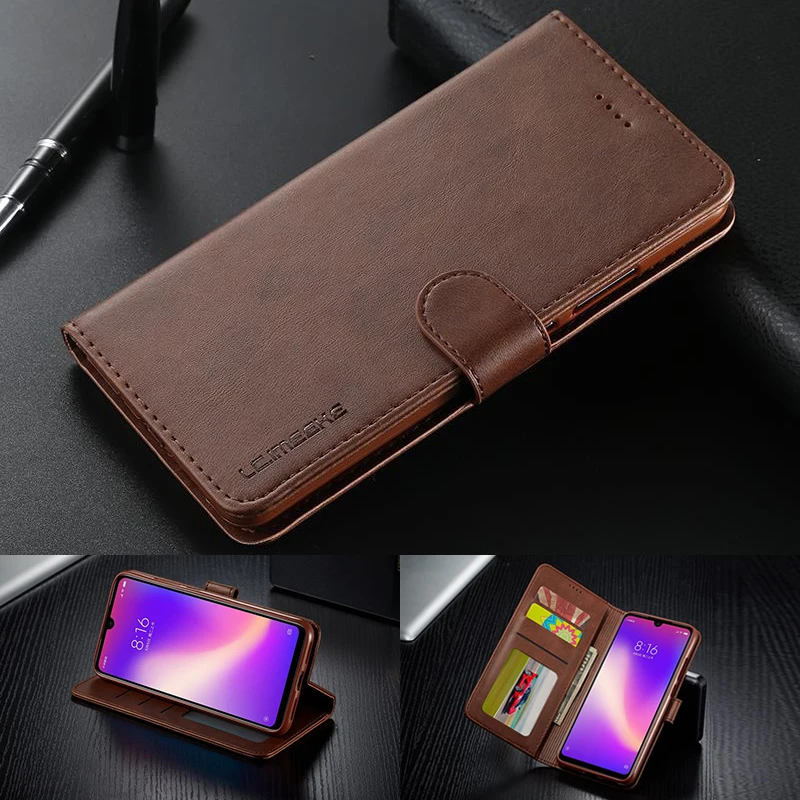 

Wallet Cases For Xiaomi Redmi 7A 7 A Cover Case Luxury Magnetic Flip Retro Plain Leather Phone Bags For Xiomi Redmi on 7 A Funda