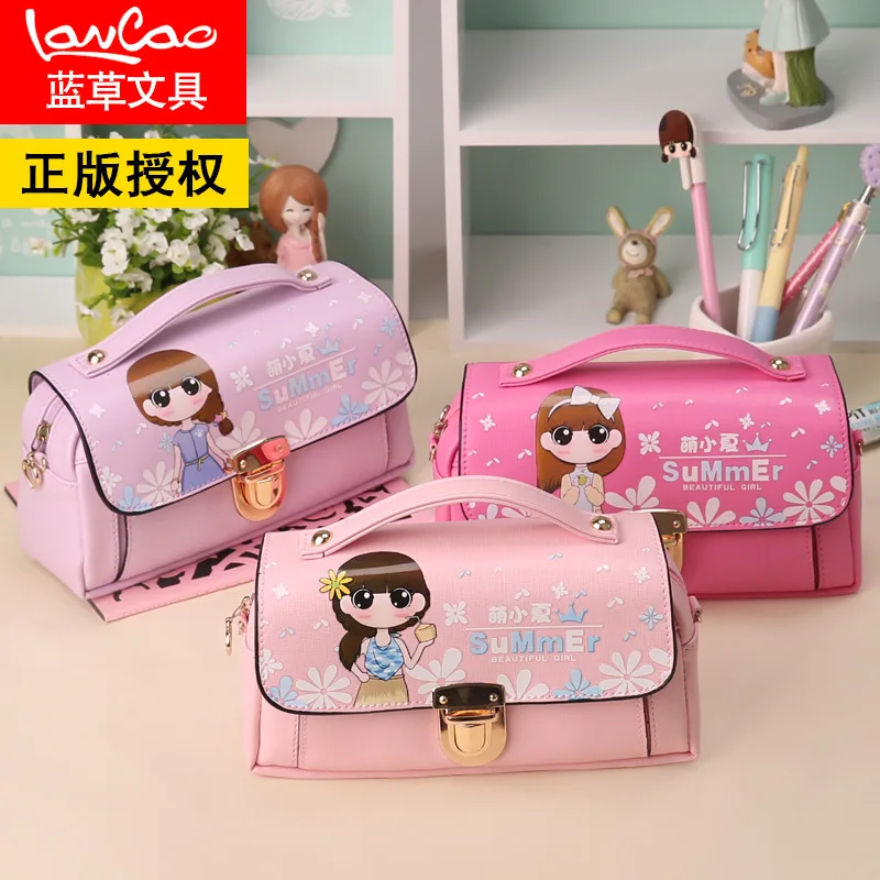 Flower girl pencil pencil simple girls female creative lock stationery